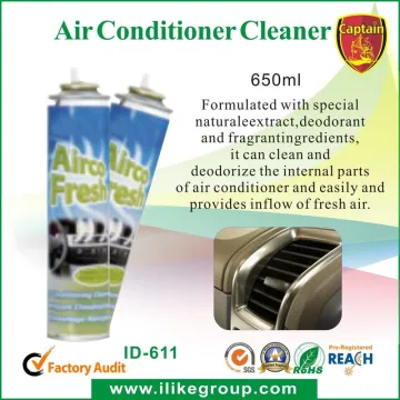 Spray Car Cleaning Chemicals Deodorize Air Conditioner , Iso Tuv