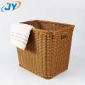 Panier de serviettes en rotin fait à la main durable pour salle de bain