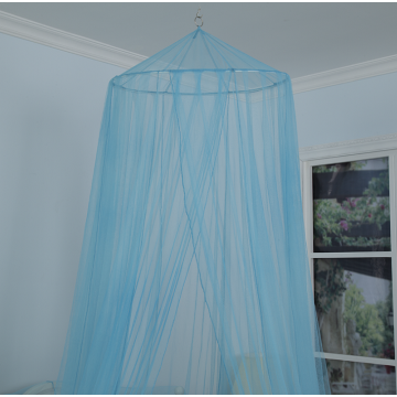 Blue Circular Mosquito Net