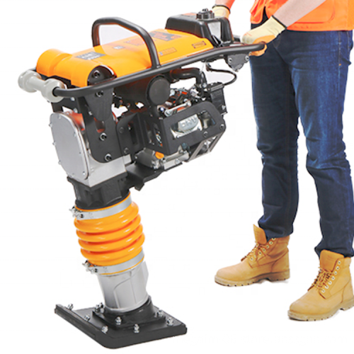 Economical Vibration Soil Compactor: HONDAGX160 Gasoline Tamper Rammer for Road Compaction