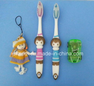 Beauty Girl Handle Child Toothbrush