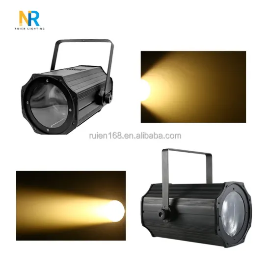 200W Focus LED Par COB Cool/Warm White 2-in-1 Stage Light with DMX Control for Studio and Audience Lighting