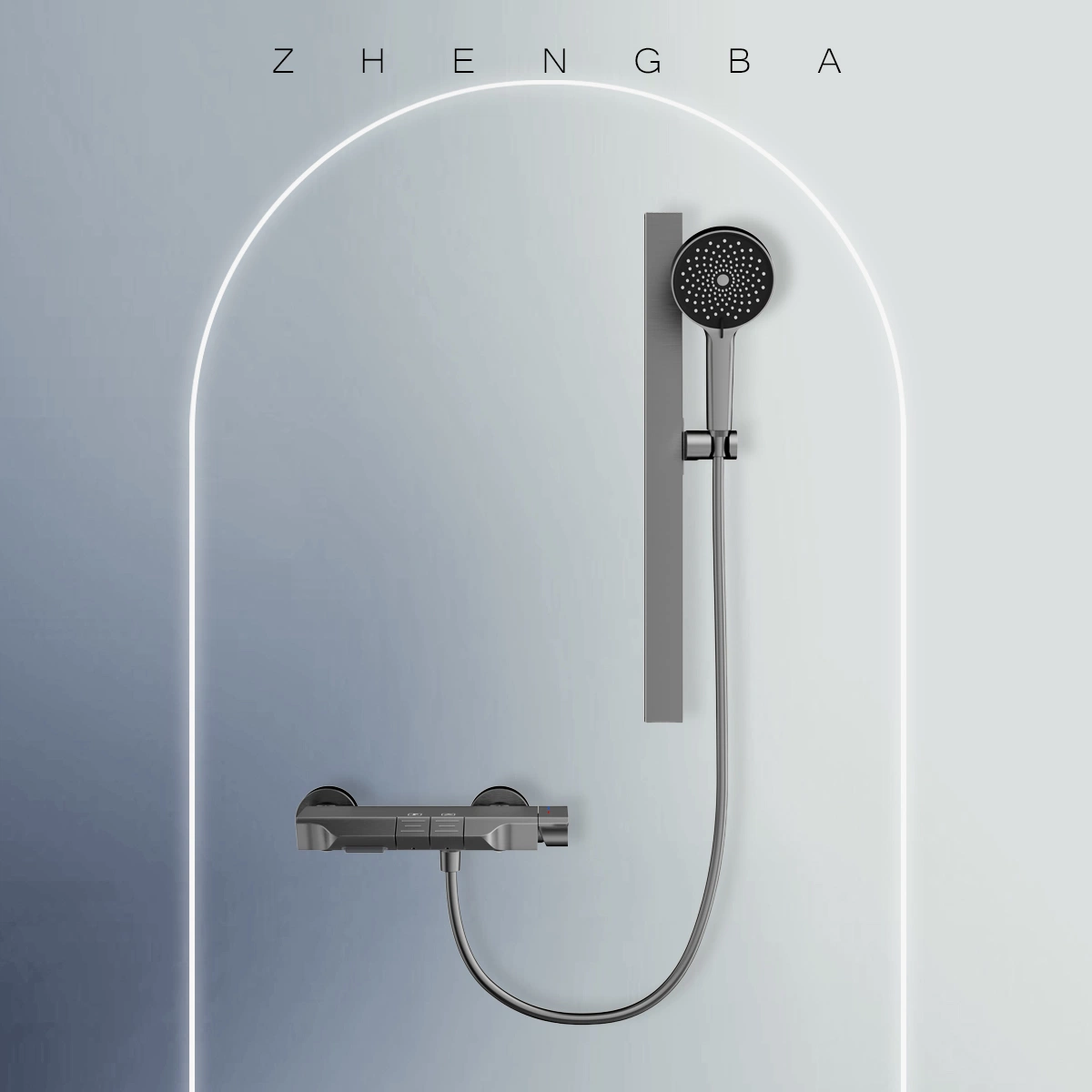 New Rainfall 4 Functions Bathroom Shower Cold Water
