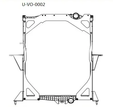 Truck Radiator For VOLVO Terberg FM