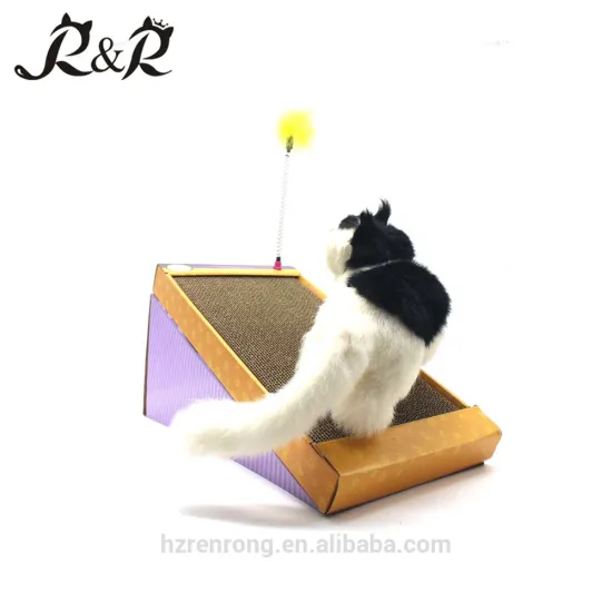 Best Choose Pet Cat toy Scratching Post With Corrugated Cardboard wish plumage CS-2001
 
MORE BENEFITS