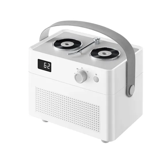 Record Shape 1.3l Large Dual Rechargeable Wireless Air Humidifier Customized Portable Cool Mist Wireless Large Humidifier