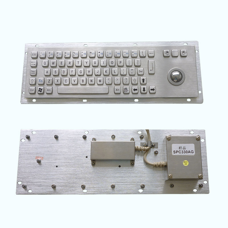 لوحة مفاتيح معدنية عربية للتحكم الكامل في الوصول للكشك