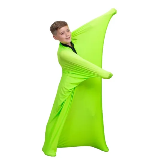 Four-Way Elastic Seamless Fastener Sensory Body Sock: A Dynamic Movement Solution for Kids with Special Needs, Including Autism Awareness