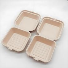 Sturdy disposable burger box