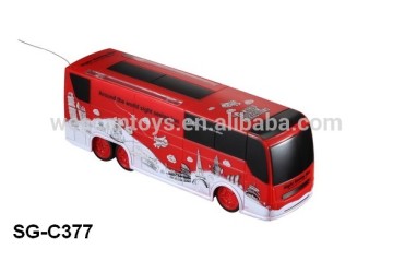 360 rotation with music and full function of moving spinning rotation stunt bus
