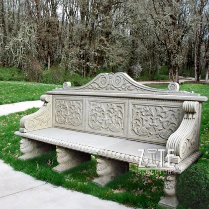 Popular Designs stone antique bench