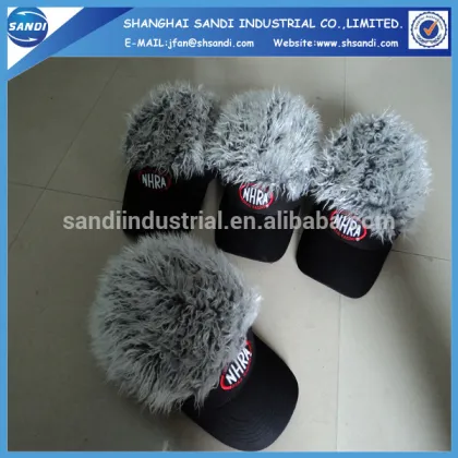 promotional new design wig hat for sports