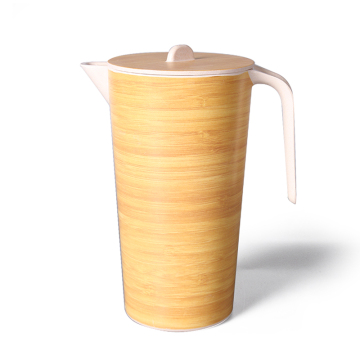 1.7L high temperature resistant plastic jug bamboo fiber water pot