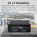 Dual LAN N5100 Fanless Industrial Linux Mini PC