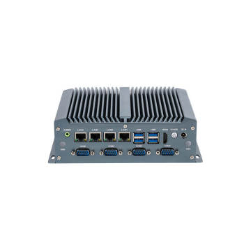 Фан -без фан -промышленного ПК 4 Ethernet