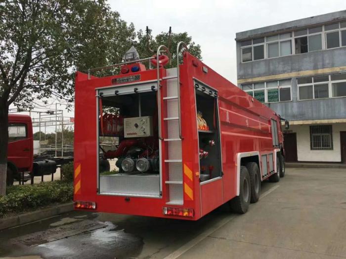 Howo 16ton Foam Fire Truck 2