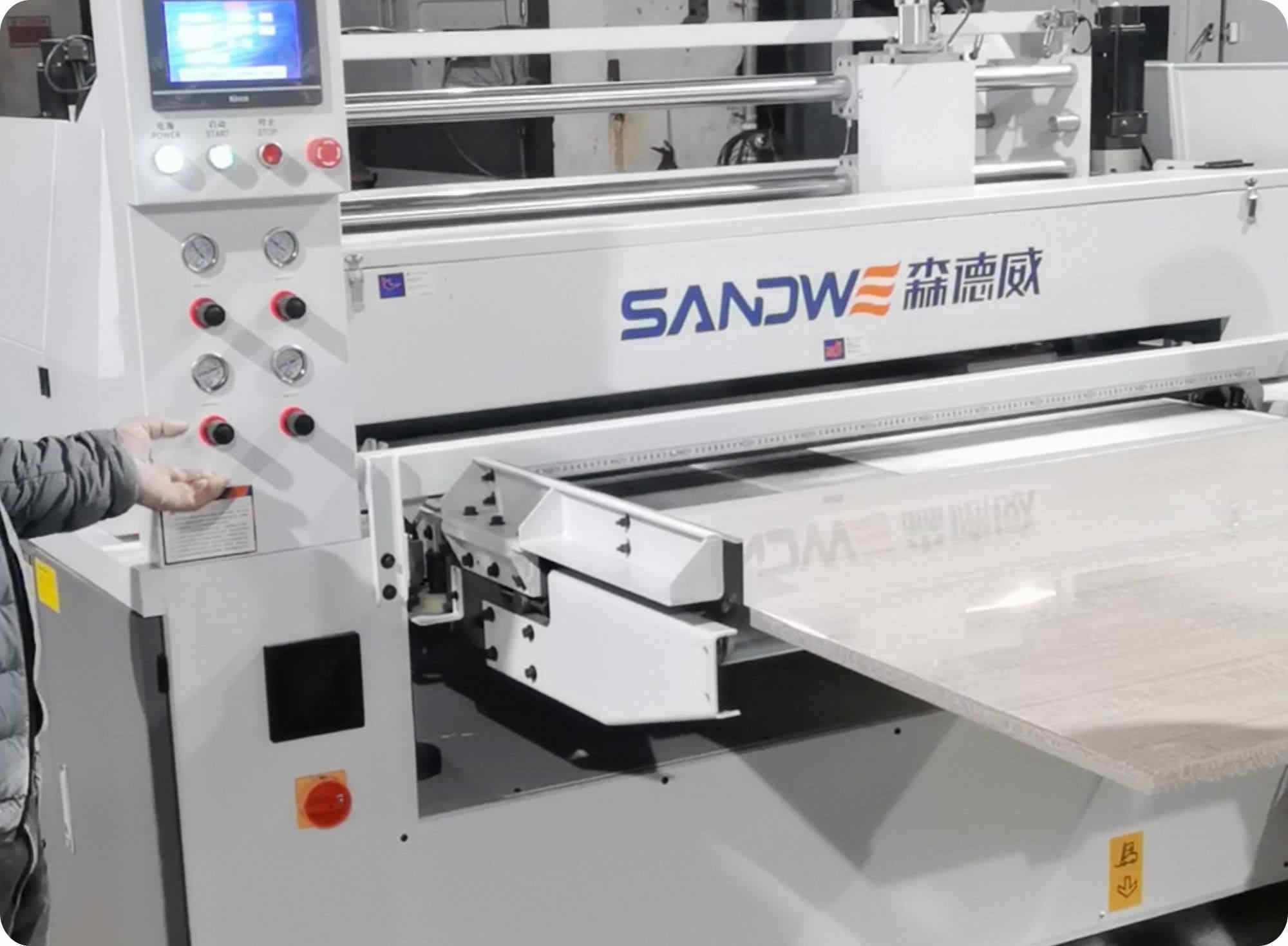 Woodworking brush sanding machine wood door sander machine