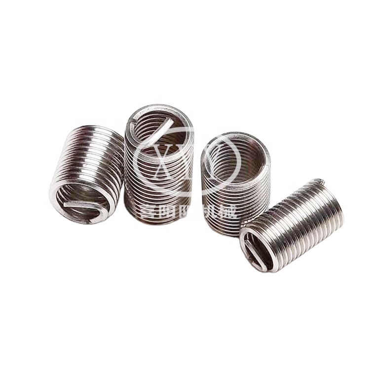 Alloy Steel Stainless Steel Spark Plugs Thread Insert Fasteners ST8*1.25*5K Customizable OEM Wire Thread Inserts M8 Thread Size
