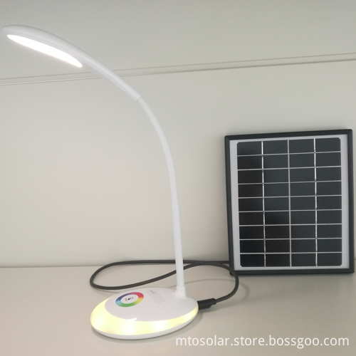 1000mah solar desk lamp