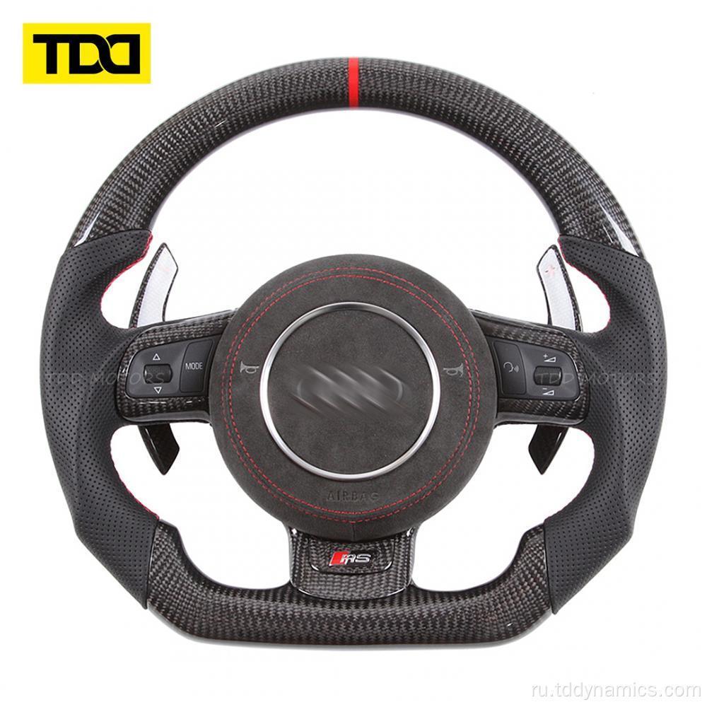 Рулевое колесо углеродного волокна для Audi TT TTRS