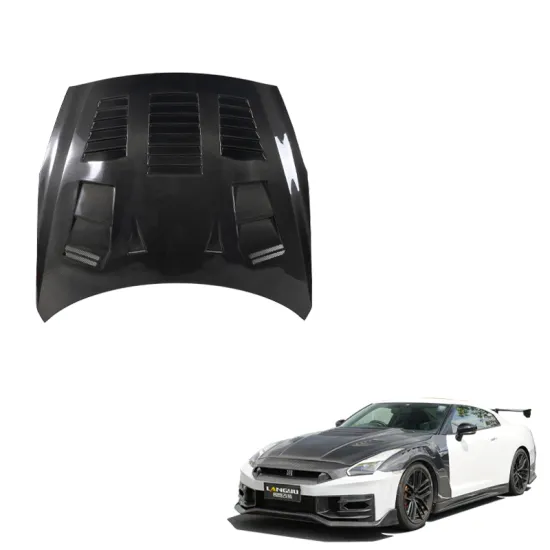 Carbon Fiber Front Bonnet Hood for Skyline GTR-R35 GTR35 B Style Car Exterior Accessory