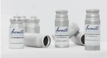 Anodized MDI aluminum Canisters