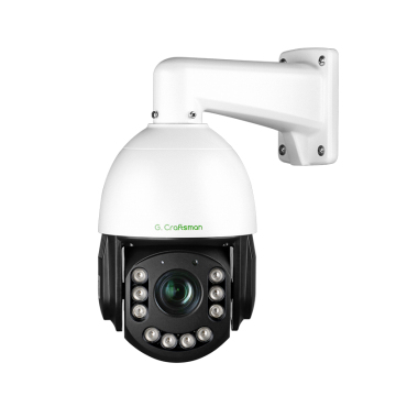 6MP IP67 Waterproof Outdoor PTZ Camera with 20X Zoom and Human Auto Tracking