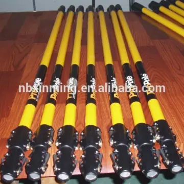 Telescopic handle type and fiberglass telescopic pole material for cleaning mop