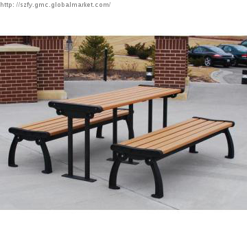 Outdoor Table and chair made of HDPE with good quality