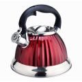 Durable stainless steel whistling tea kettles stovetops