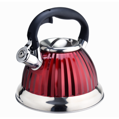 Durable stainless steel whistling tea kettles stovetops