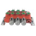 Hydraulic multi-way directional valve for cutting machine