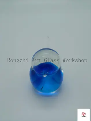 Blue Bird Glass Sculpture