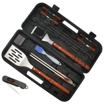 18 -delige BBQ Tool Set - Grilling Essentials Kit