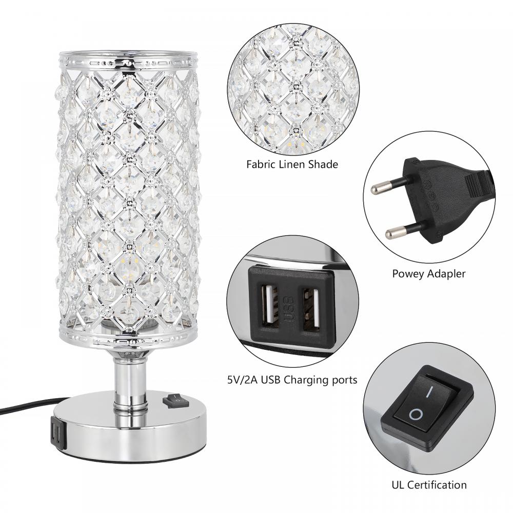 Luxury Crystal Table Lamp