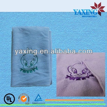 Microfiber kids embroidery towels