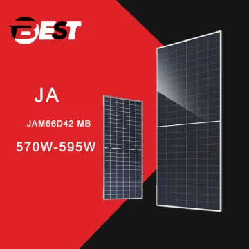 570W-595W JAM66D42 MB n-type Double Glass Bifacial Modules