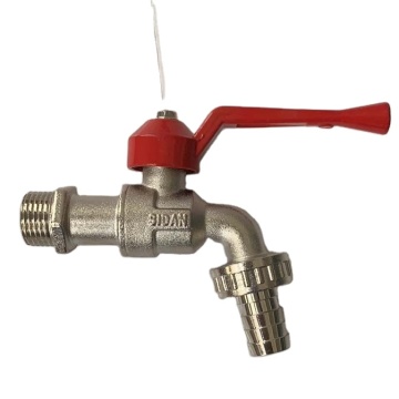 Zinc Alloy Customized Water Tap with Iron Ball Bibcock Faucet