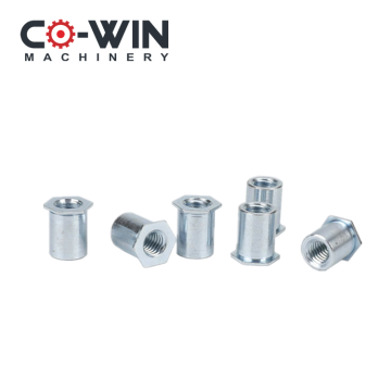 CO-Win Imperial Threaded Rivet Nuts M4 M5 M6 for Metal Sheets