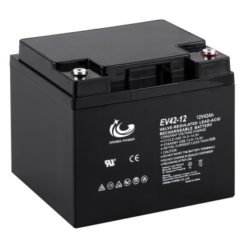 전기 자전거 용 트랙트 밀봉 AGM 배터리 42AH12V
