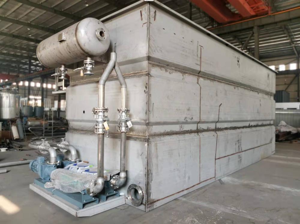 Large capacity sedimentation air flotation equipment