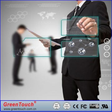 High Quality 42/46/50/52/60/74 inch nano-tech touch foil through LCD or projector (window shop display)