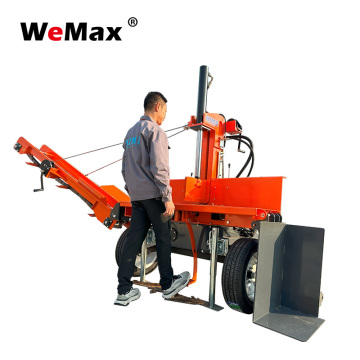 Shandong super durevole da 20t wood processore elabora di tronchi verticale splitter verticale
