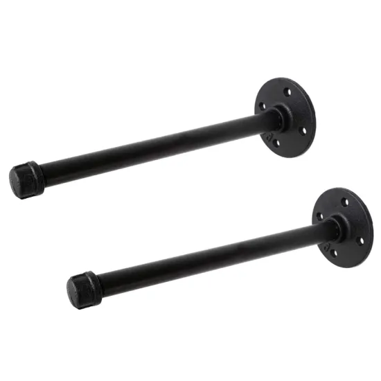 Wall Mounted Shelving Pipe Brackets Display