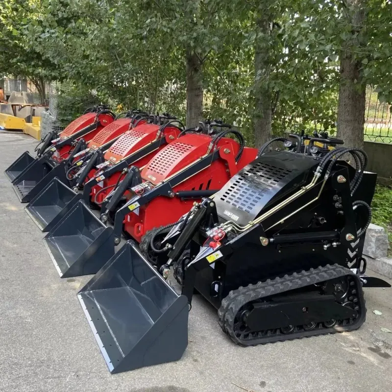 Free Shipping Factory Price Mini Skid Steer Loader with Attachments