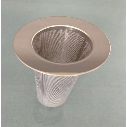 Metal perforated plate infuser  tea/ coffee filter