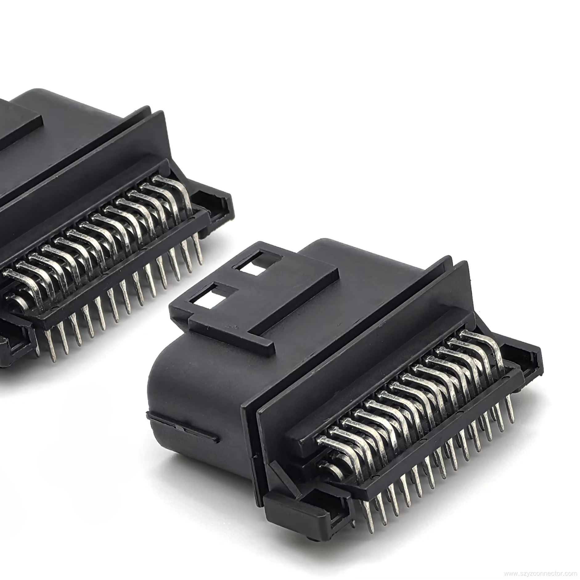 2.54mm Pitch Automotive ECU Module 26P 90° Socket Connector 2*13P