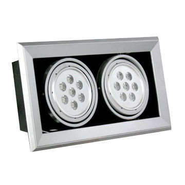 2x7W LED Ceiling light with CE/RoHS Marks, 90lm/W, high-power, 14W