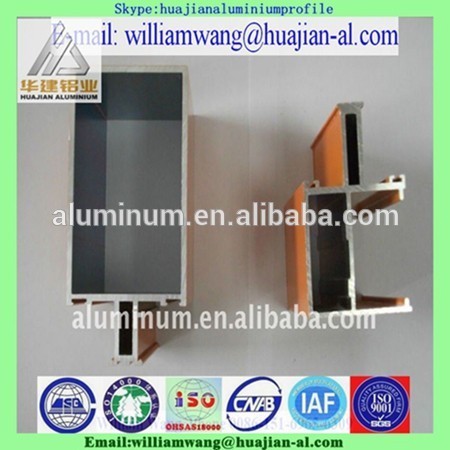customerized aluminum profile curtain wall,shandong aluminium profile, anodized black profile, weifang linqu aluminium company