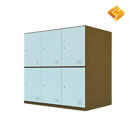Modern Personal Object Storage Cabinet for Classroom Use